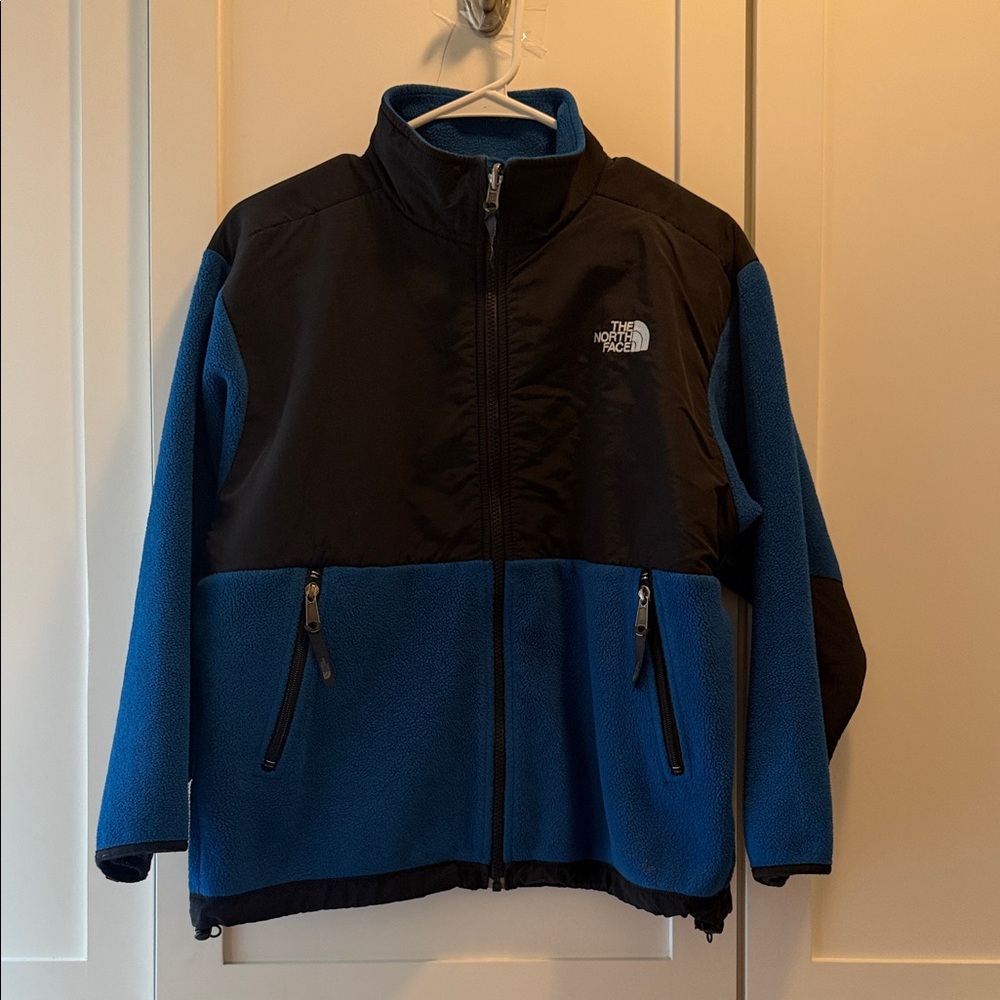 The North Face Blue and Black Jacket